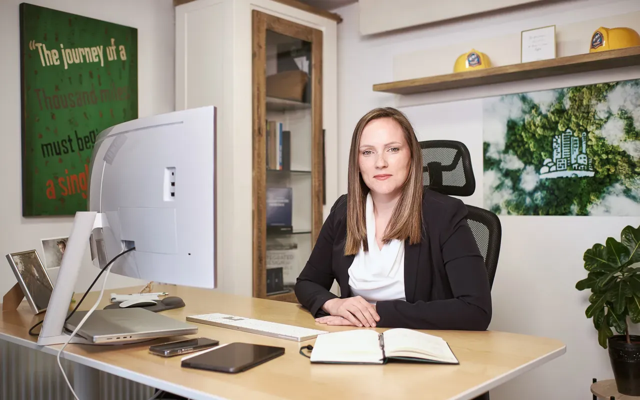Dr.sc. Petra Mesarić Poredoš u projektnom uredu SmartWay Design